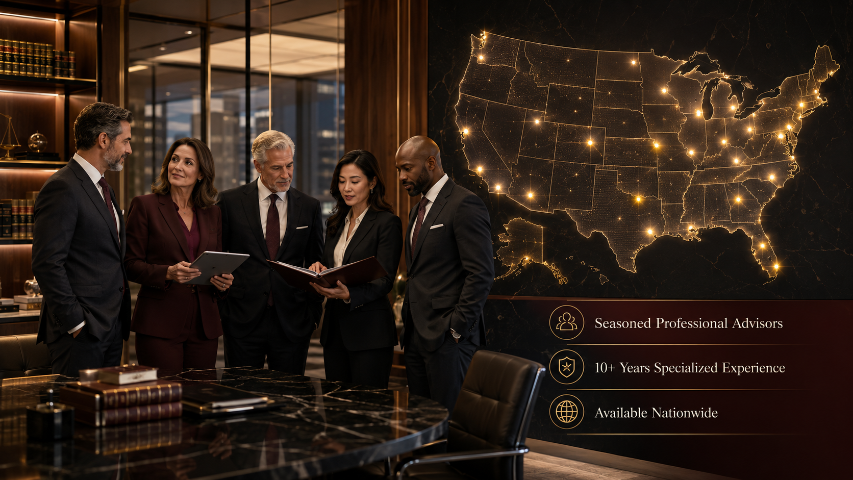 Seasoned professional advisor network — Attorney Advisor Advantage